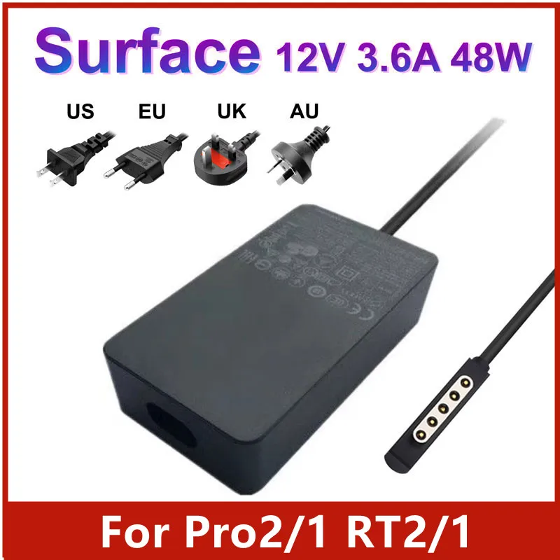 For Microsoft Surface Pro1 Pro2 RT12 Power Adapter 1536