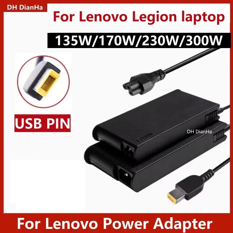 for Lenovo Legion R/Y7000P Y9000K P50 P70 20V6.75A/8.5A/11.5A/15A