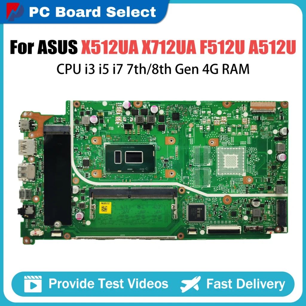 For ASUS X712UA M712UA D712UA X712U R3-5300U R5-5500U R7-5700U RAM-4GB/8GB VivoBook 17 X712