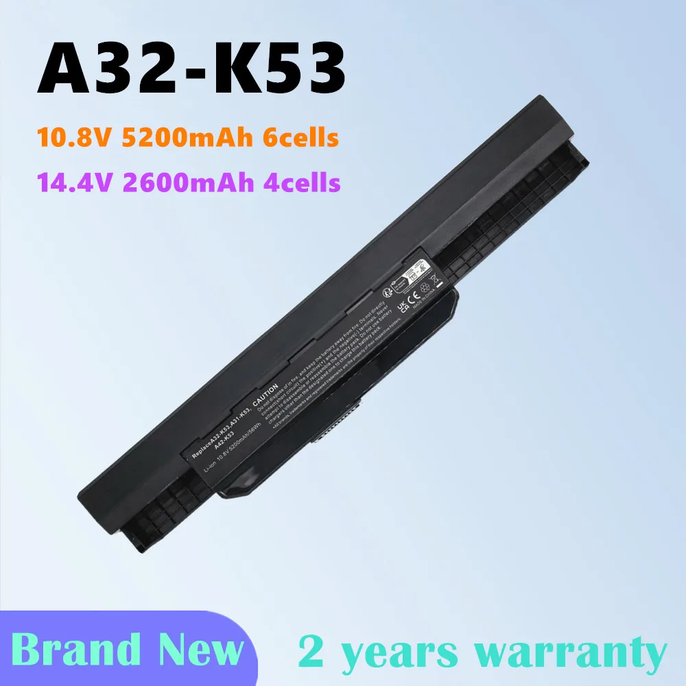11.1V For Asus K53SV K53S K53SJ K53U K53 X53S X54 X54F X54H X54K X54L X54LB K43 K43S K43S K43SJ K43SV A42-K53
