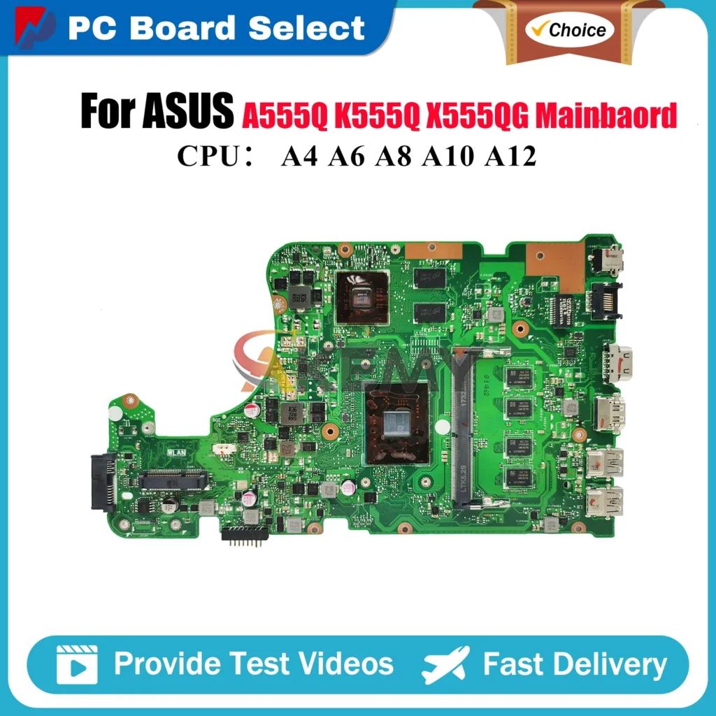X555QG For ASUS VivoBook K555Q X555QG X555Q A555Q With A4 A6 A8 A10 A12