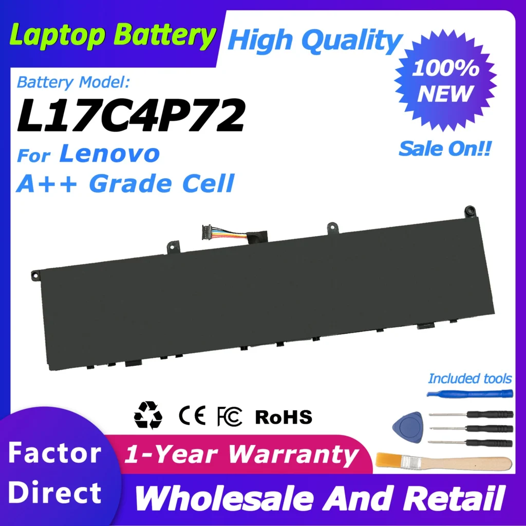 L17C4P72 5235mah/80wh for Lenovo ThinkPad P1 X1 Extreme 01AY969/SB10Q76929