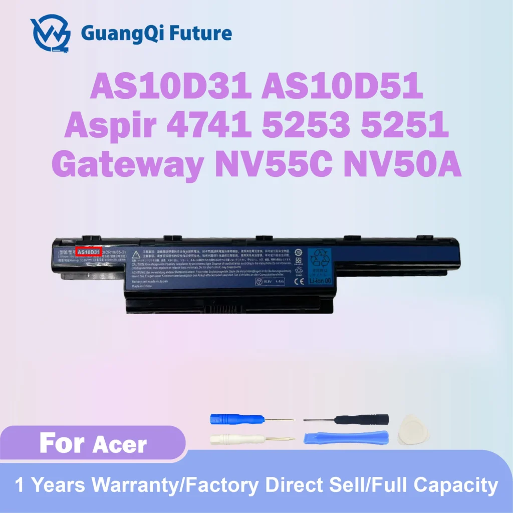 AS10D31 4400mAh For Acer Aspire AS10D3E AS10D51 AS10D61 AS10D71 AS10D75 AS10D81 5741 5742 5750 5551G 5560G 5741G