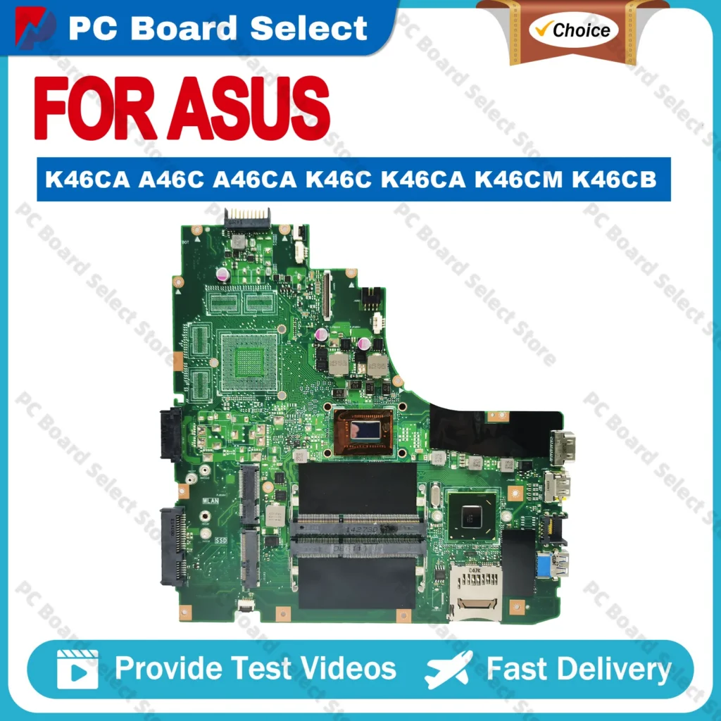K46CA For ASUS A46C A46CA K46C K46CA K46CM K46CB I3-3217U I5-3317U I7-3517U CPU
