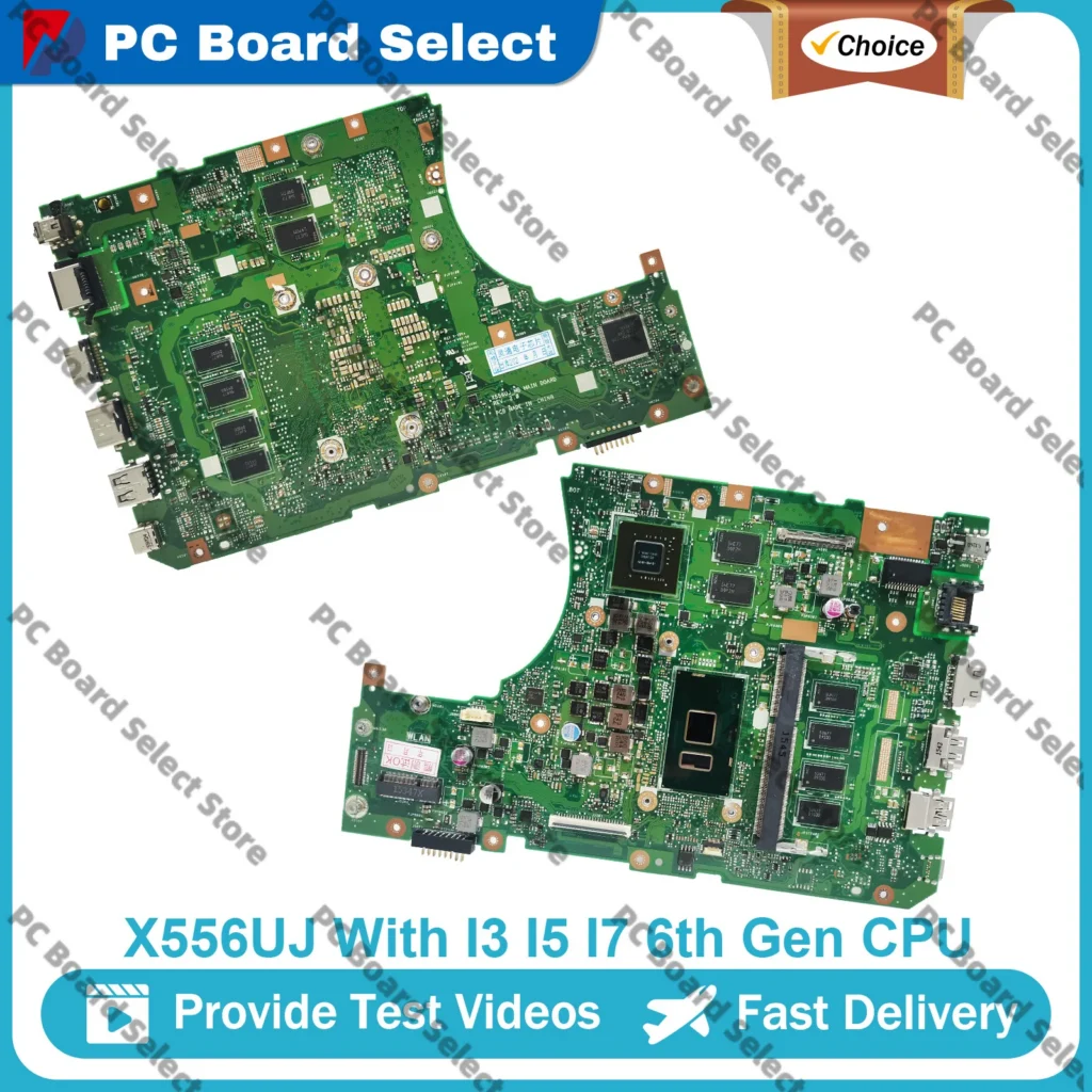 X556UJ For ASUS FL5900U X556U X556UQ X556UF X556UV R558U X556UQK X556URK VM591U With I3 I5 I7 CPU