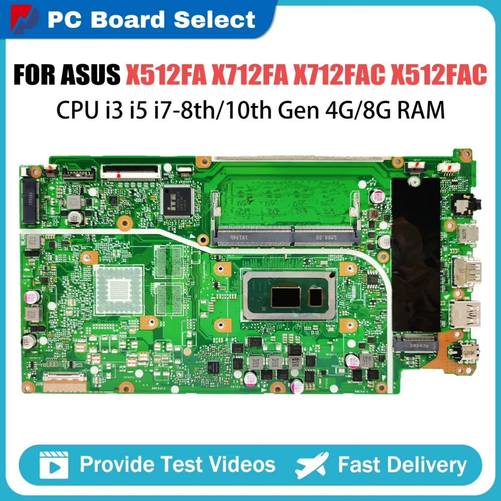 For ASUS VivoBook X512 X512FA X512FB X512FC X512FFR X513FF X511FF X512FG X515FF X512FF