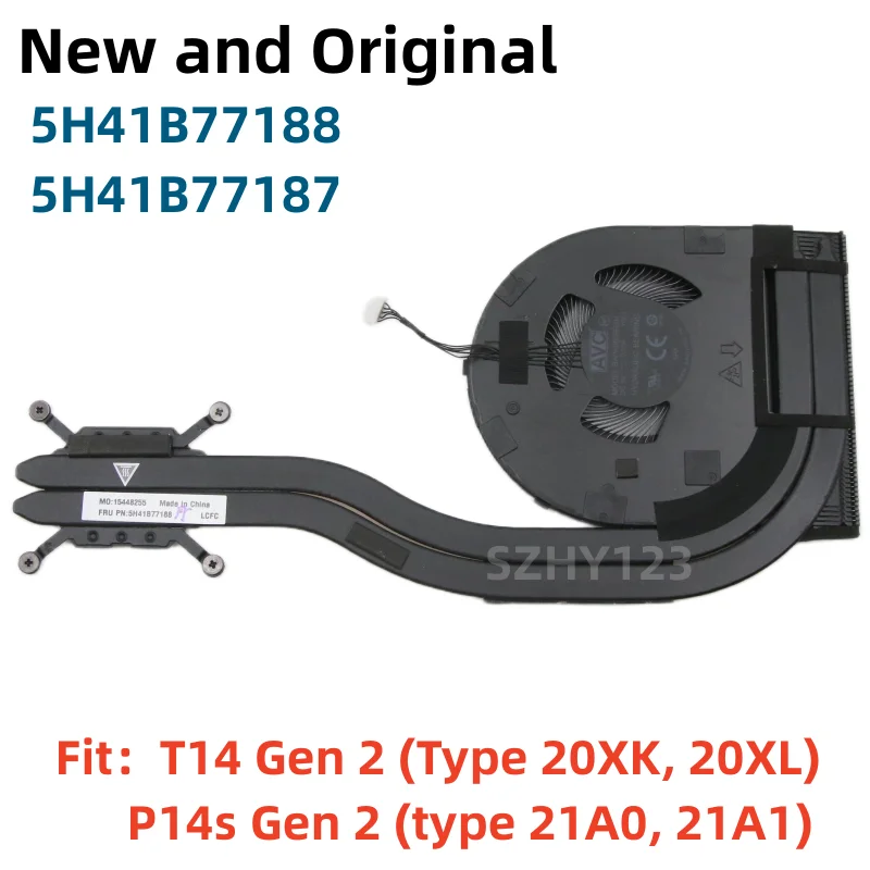 For Lenovo Thinkpad T14 Gen 2 P14S Gen2 FRU 5H41B77188 5H41B77187