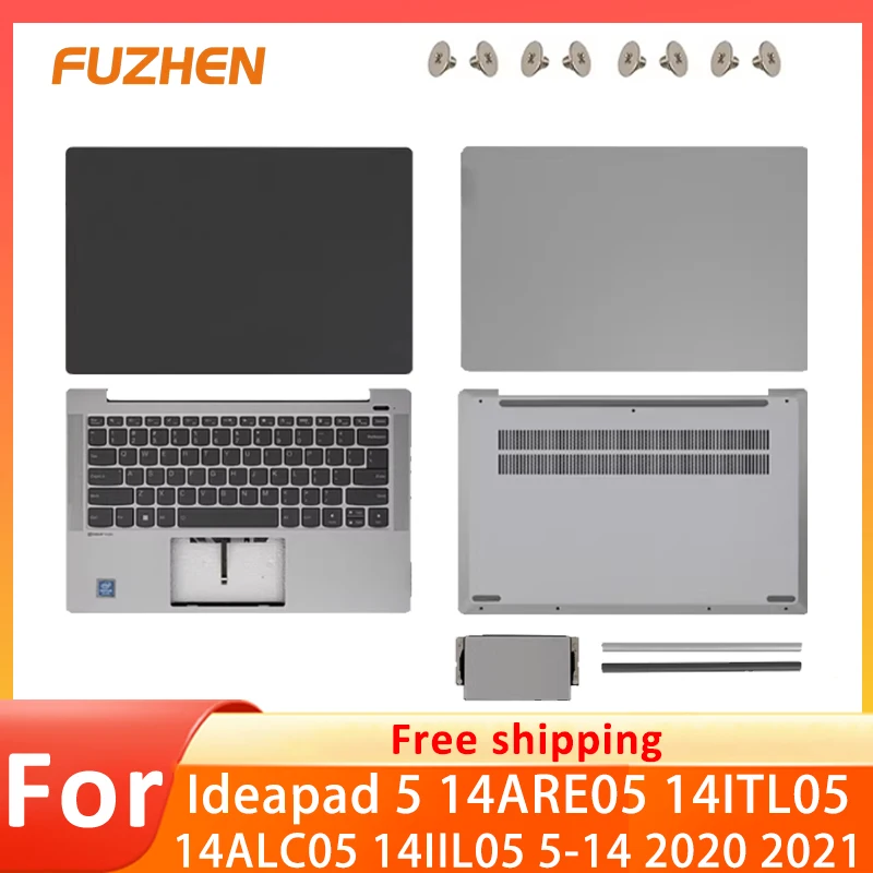 For Lenovo Ideapad 5 14ITL05 14ARE05 14ALC05 14IIL05 5-14 2020 2021 laptop case/Front Bezel/Palmrest Case/Bottom Case
