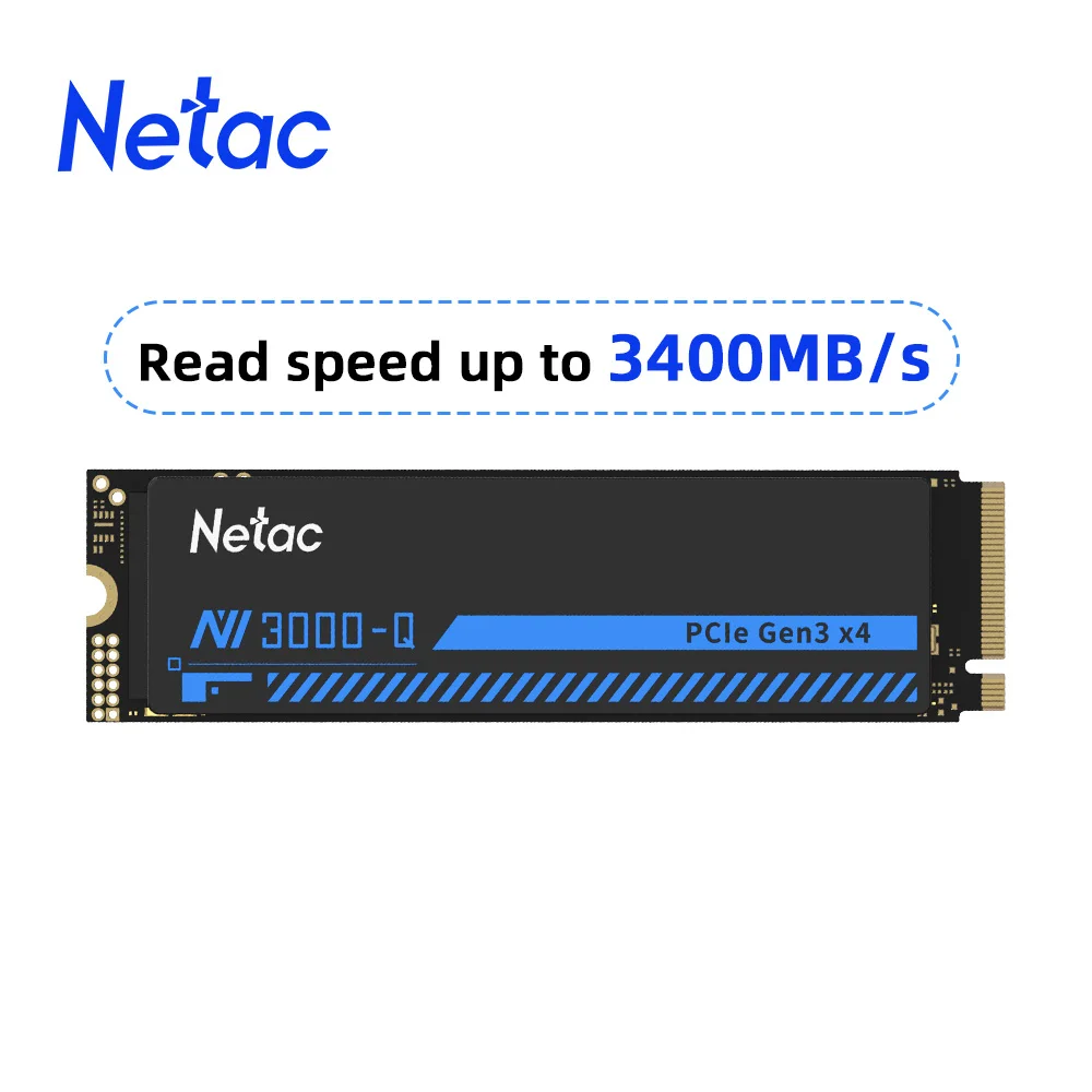 Netac M.2 SSD 512GB 1TB 2TB PCIe3x4 SSD NVME M2 2280