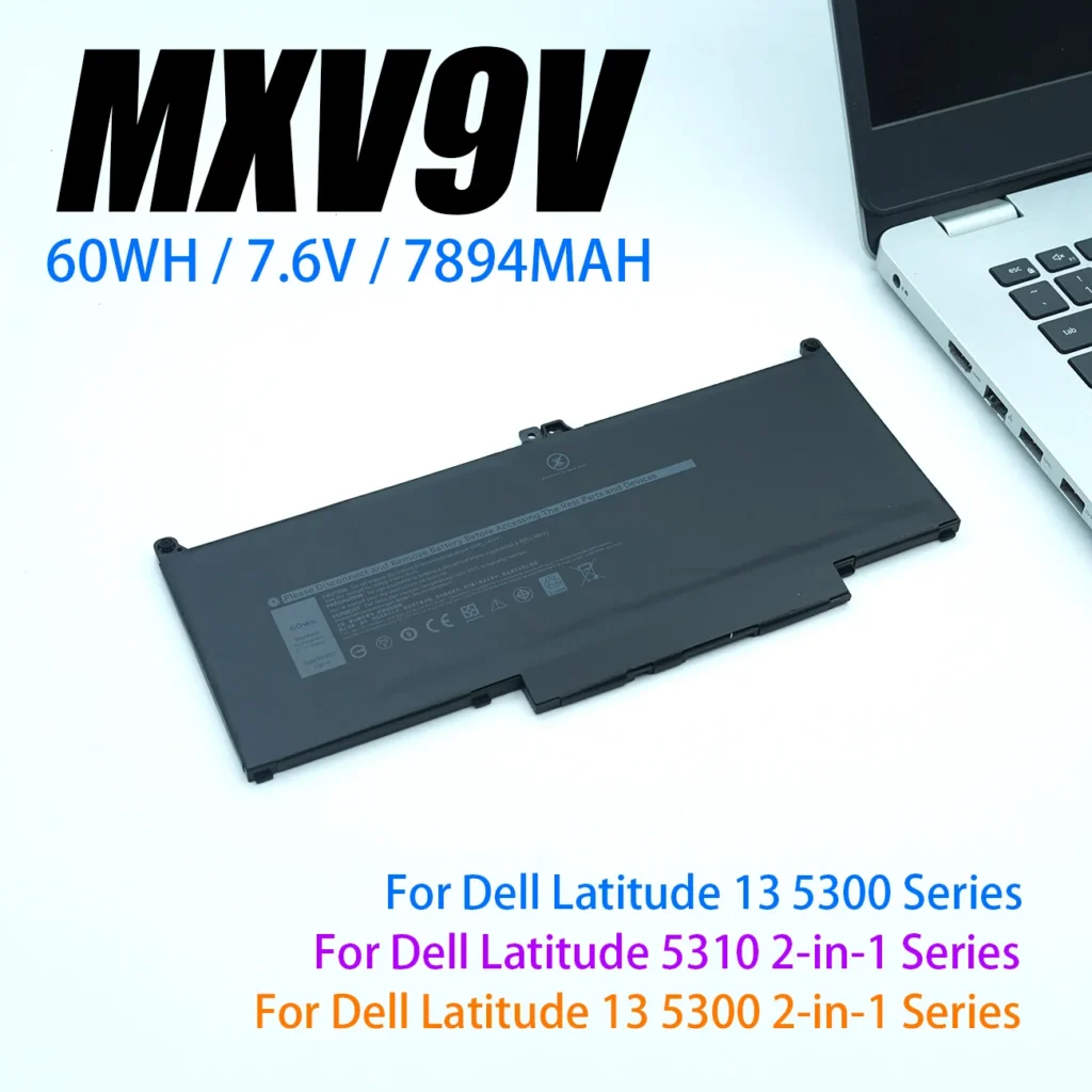 NEW MXV9V 60W For Dell Inspiron 7306 2-in-1 Latitude 13 5300 5310 7300 7400 0G74G