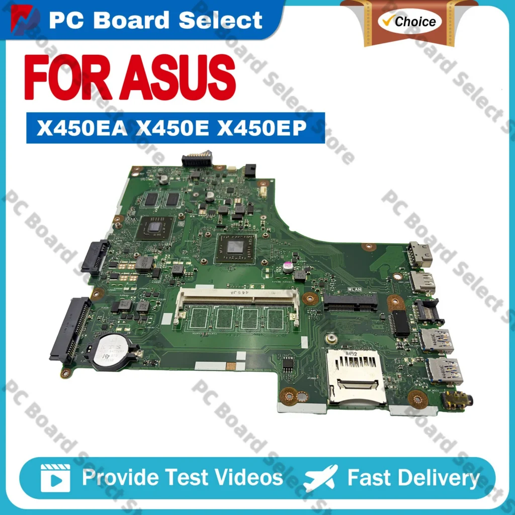 X450EP For ASUS VivoBook A452E X450EP X452E X450E With CPU
