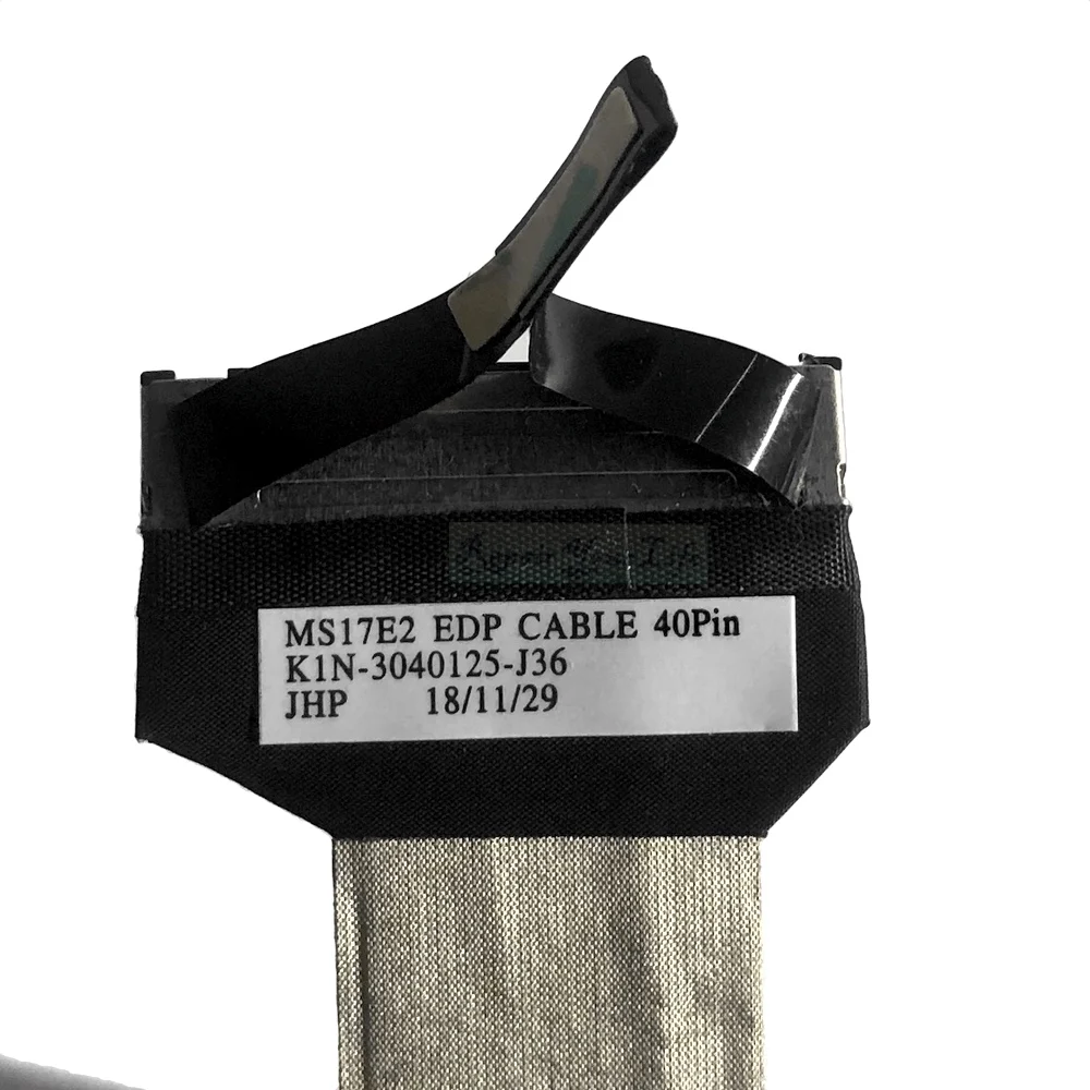 Screen CABLE For MSI MS-17E2 17E7 WE75 GE75 GP75 Raider 4k LVDS K1N-3040124-J36 3040125 30/40Pin