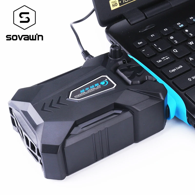 Vacuum Portable Laptop Cooler USB Speed Adjustable for 15 15.6 17 Inches