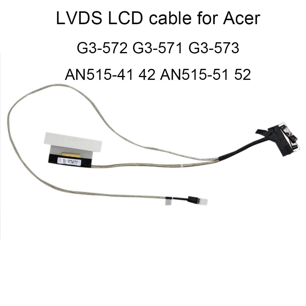 C5PRH LCD EDP Cable for Acer Helios 300 G3 572 571 Nitro 5 AN515 41 42 51 52 DC02002VR00 30