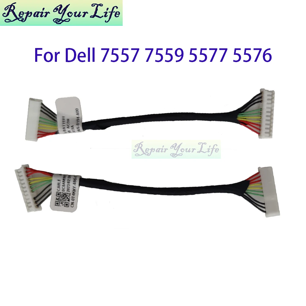 0T4KKY Battery Cable For Dell Inspiron 15 7557 7559 5577 5576 DC0AM9BT000 CN-0T4KKY T4KKY 11Pin