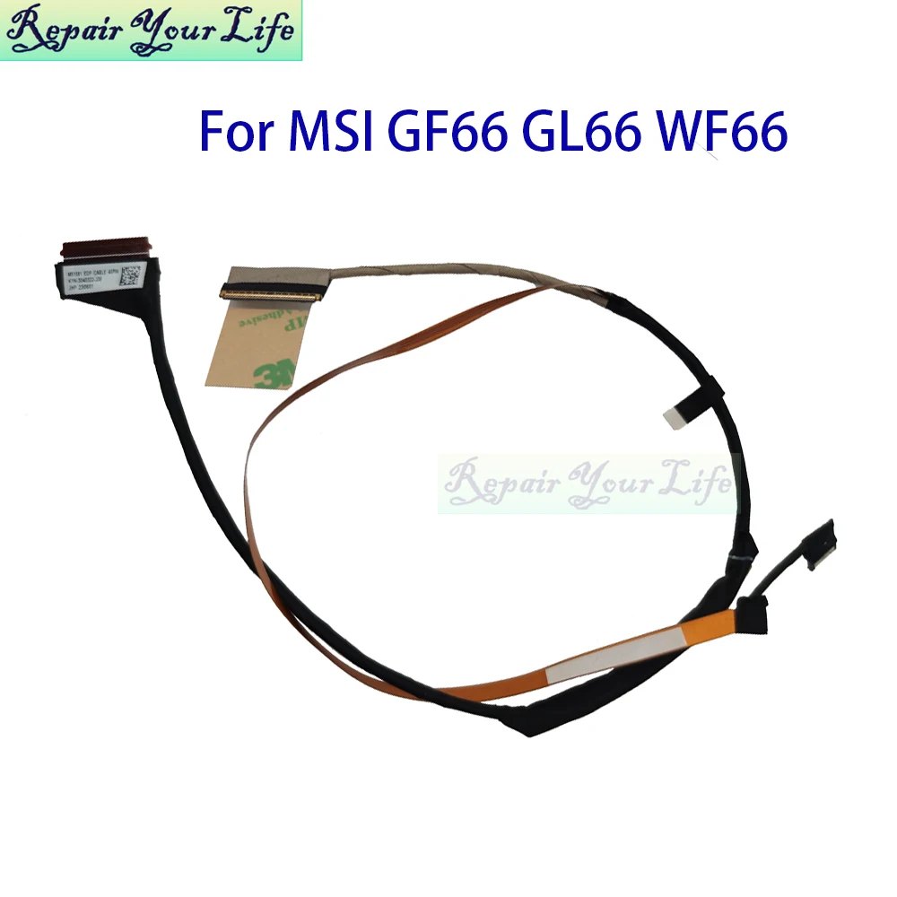 LCD LVDS Screen Cable For MSI WF66 Katana GF66 Pulse GL66 MS1581 MS-1582 K1N-3040322-J36