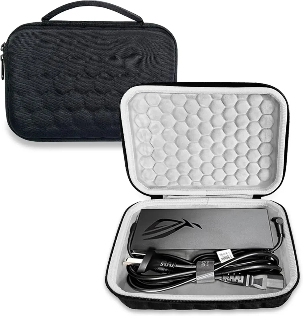 Hard Travel Gaming Laptop Charger Case