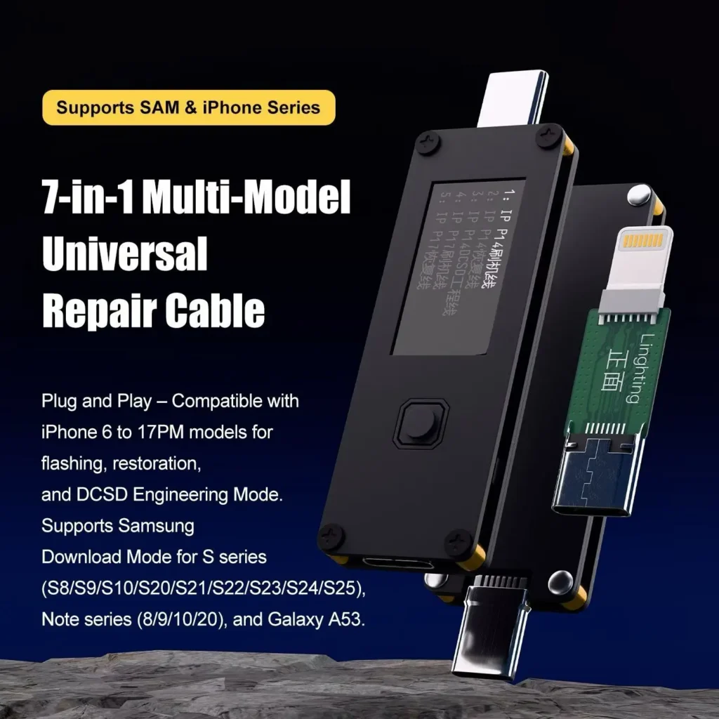 7-in-1 Multi-Model Universal Repair Cable Flashing Restoration