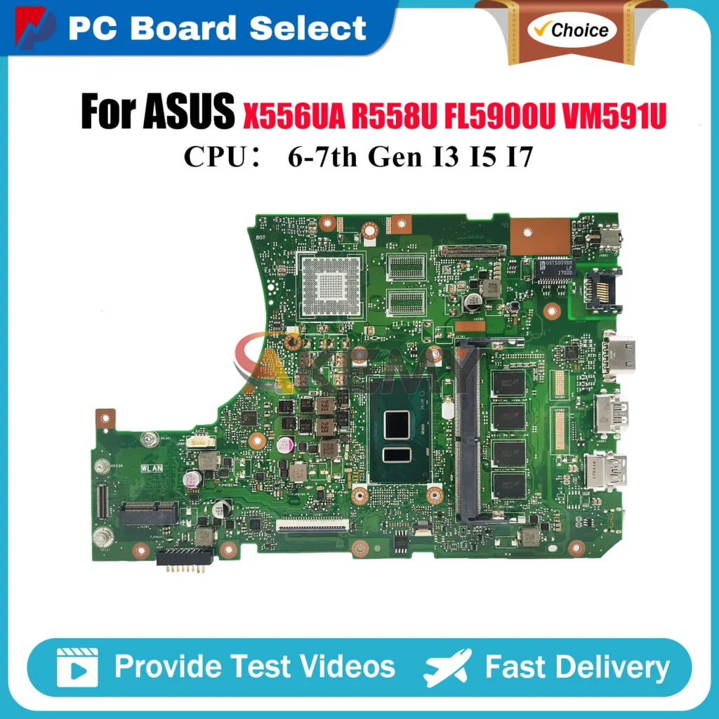 X556UA For ASUS R558U X556UQK X556UV X556UJ VM591U X556UF FL5900U X556U X556UQ X556URK I3 I5 I7