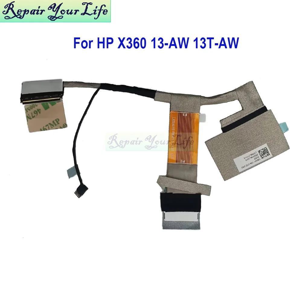LCD UHD 0LED Cable For HP Spectre X360 13-AW 13T-AW 13-AW0000 DD0X3ALC410 X3A 40pin
