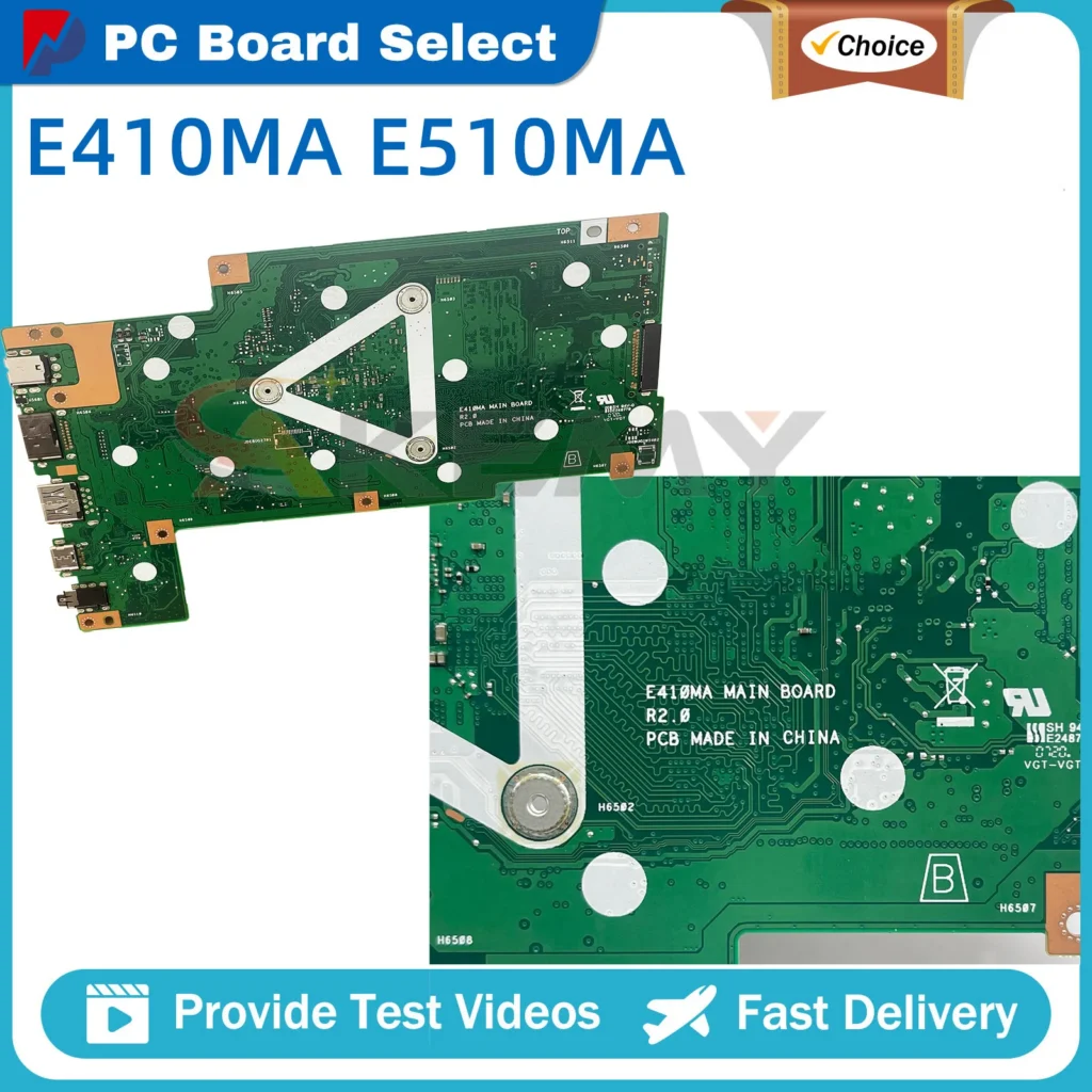E410MA For ASUS EeeBook E410M E510M R429M F414MA E510MA E410MAS E410MAB W/ N4020 N4120 N5030 CPU
