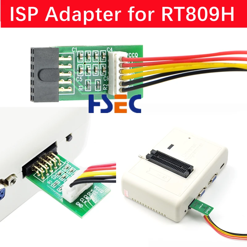 EMMC ISP Adapter Board For RT809H Programmer