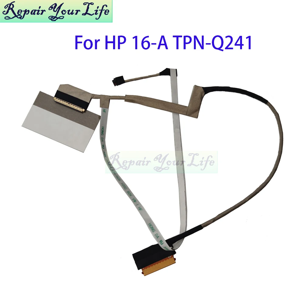 40P Screen Flex Cable For HP Pavilion Gaming 16-A TPN-Q241 DD0G3JLC110 DD0G3JLC100