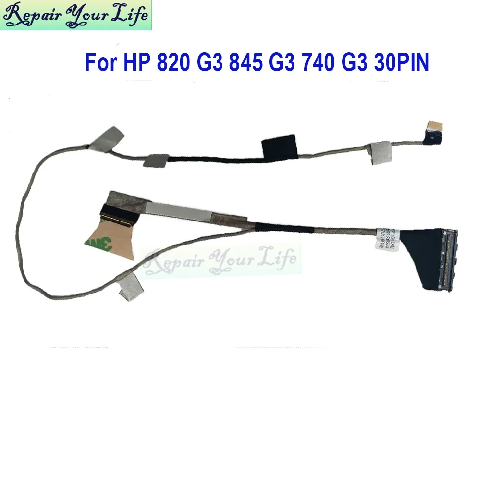 Screen Cable For HP Elitebook 820 G3 845 740 725 G3 822216-001 FS1512 6017B0585901 6017B0585902 30 PIN