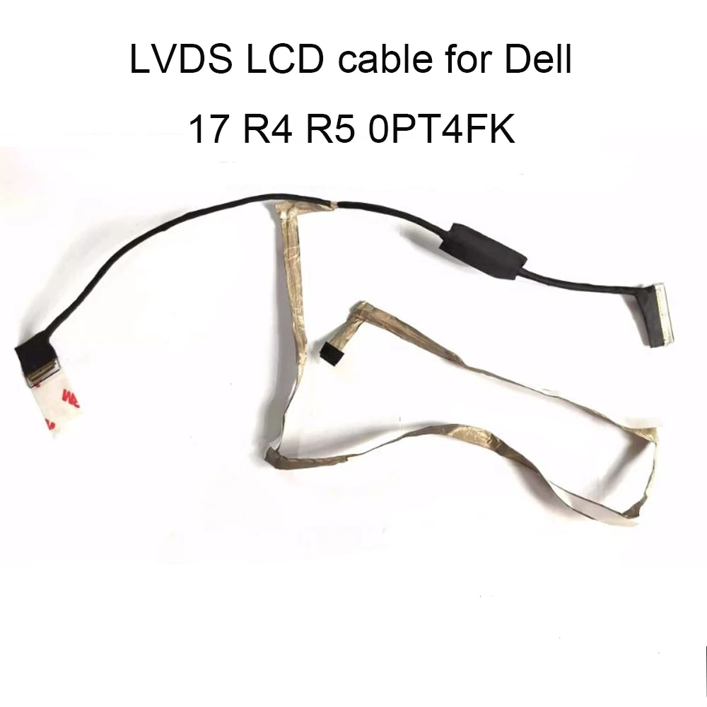 PT4FK LVDS LCD FHD Cable For Dell For Alienware 17 R4 17R5 0PT4FK DC02C00DN00 BAP20