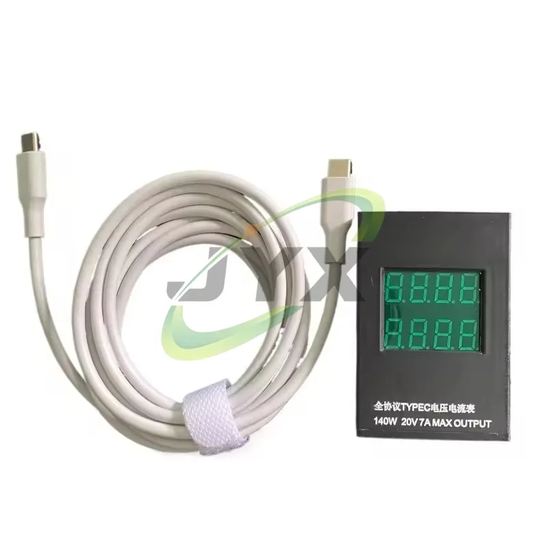 Full Protocol 140W Typec Voltage Ammeter, Boot Box Adapter, for Notebook Maintenance Connected To Adjustable Power Supply