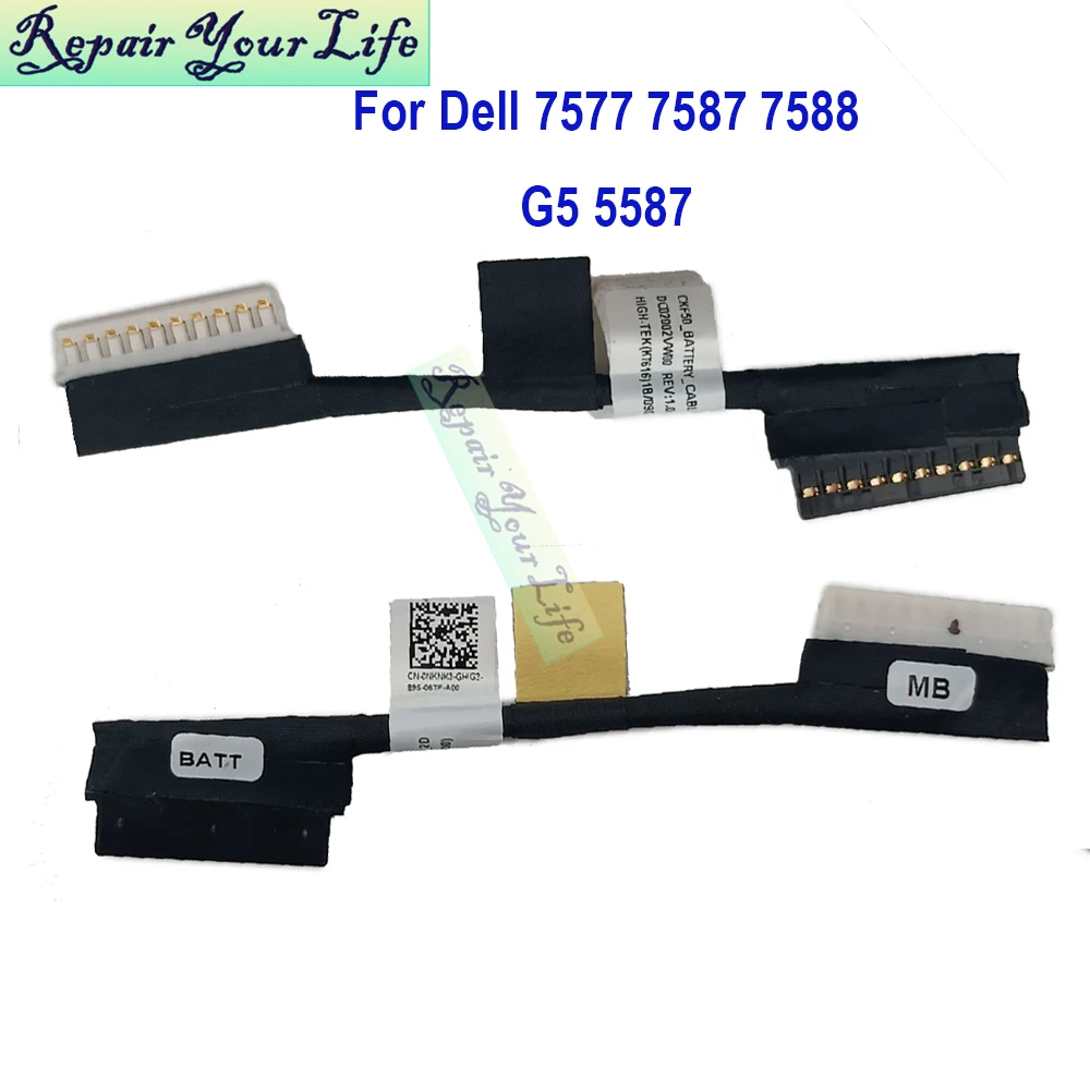 NKNK3 Battery Cable For Dell Inspiron 7577 G7 7587 7588 G5 5587 Vostro 7570 CN-0NKNK3 CKF50 DC02002VW00