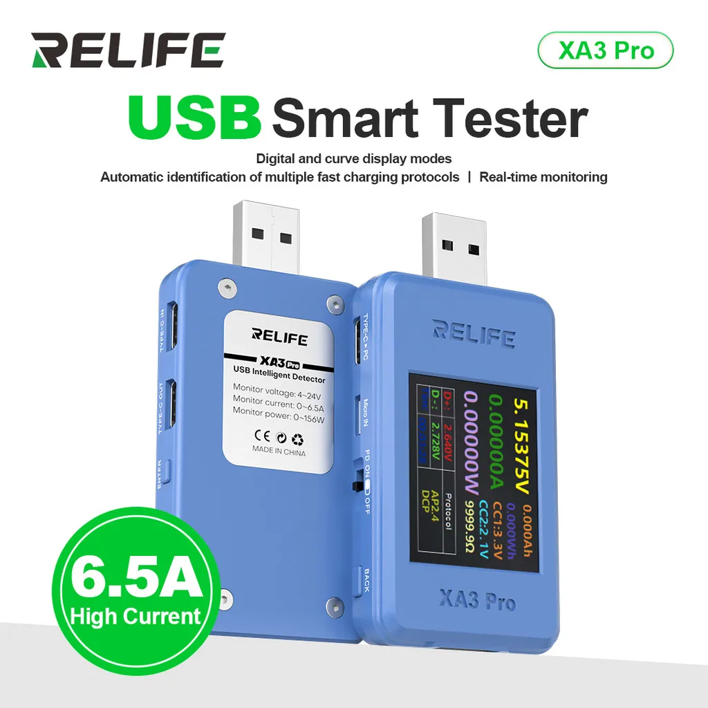 RELIFE XA3 Pro USB Smart Tester Automatic