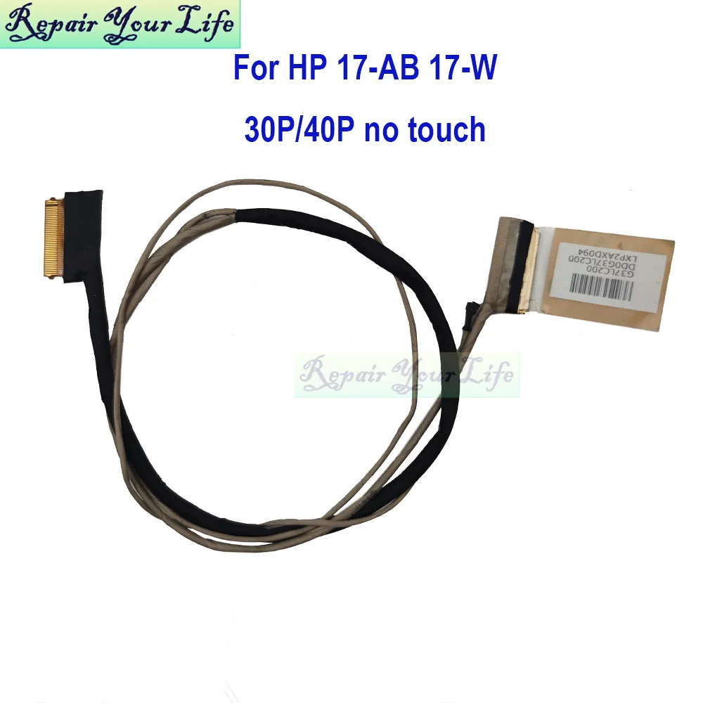 Video Cable For HP Pavilion 17-AB Omen 17-W TPN-Q174 857456-001 DD0G37LC021 DD0G37LC210 200