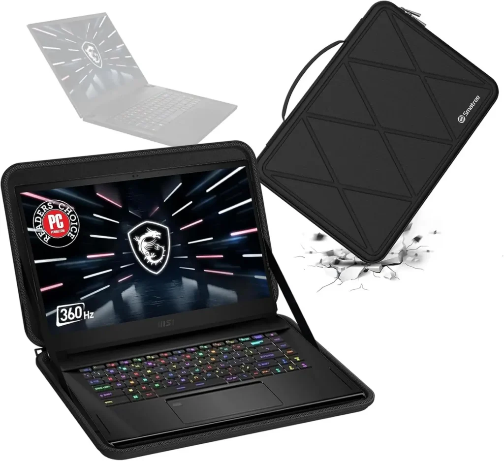 Hard EVA Protective Sleeve Case Compatible for 15.6 inch
