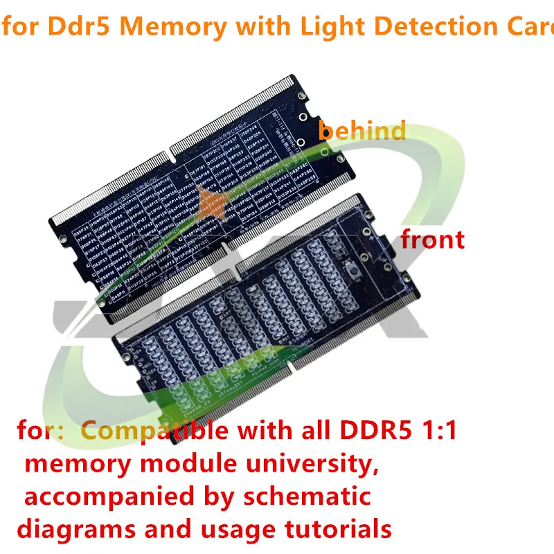 Ddr5 Memory with Light Detection Card
