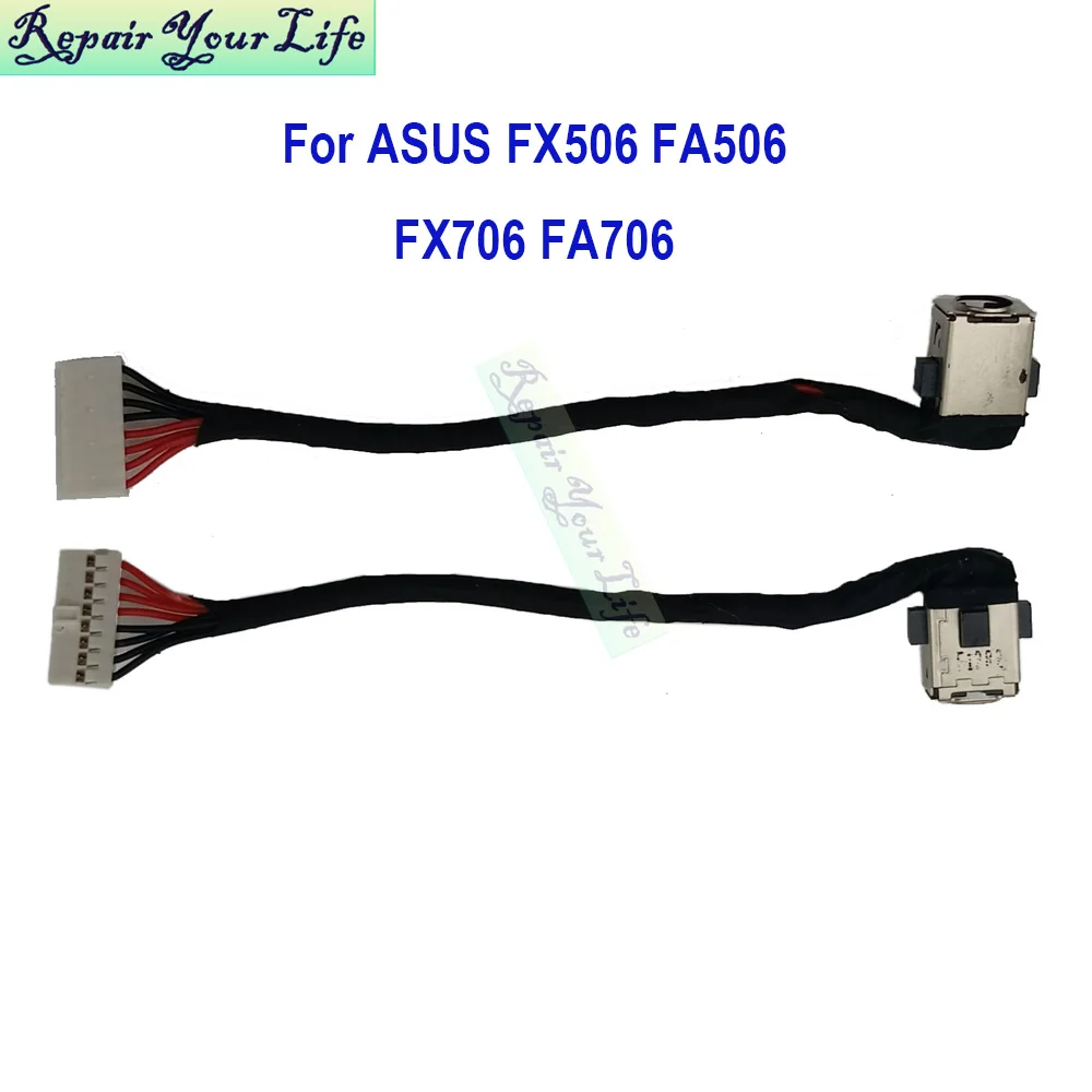 DC Jack Power Cable For Asus TUF Gaming F17 FX706 FA706 F15 FX506 FA506 FX706H FX506L FA506Q 14026-00160000 1417-00L50A2