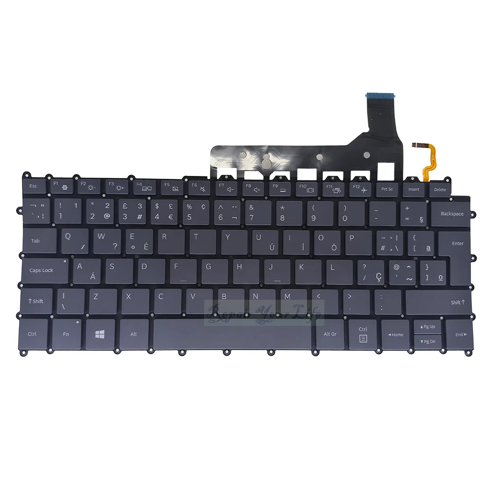 UK PT-BR Brazil Backlit Keyboard for Samsung Galaxy Book S NP767XCM 767XCM K01 K02 K01BR K03BR ABNT2 Teclado