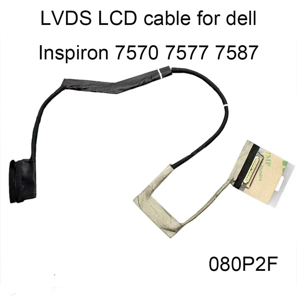 Video Cable For Dell Inspiron 7000 7588 7587 7570 7577 Touch FHD 4K 0NYTG2 080P2F DC02002TE00 DC02002TC00