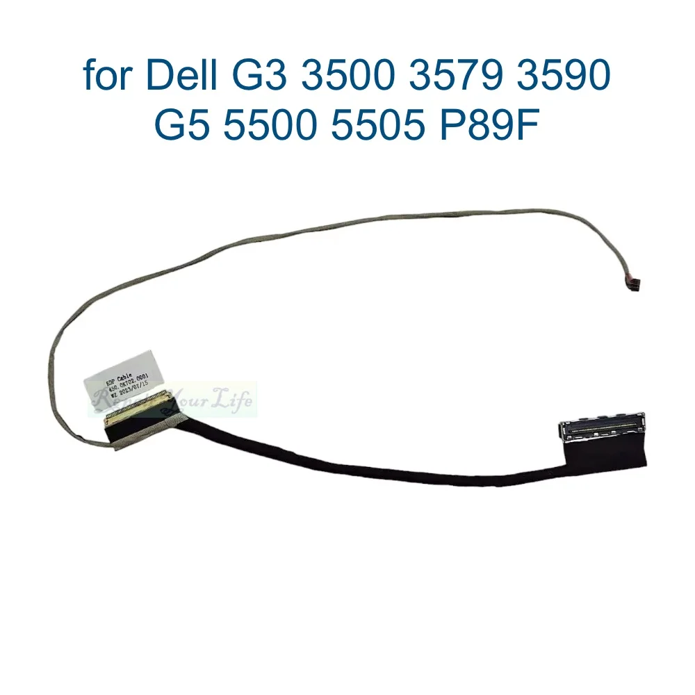 Screen Cable For Dell G3 3500 3579 3590 G5 5500 5505 P89F 30pin 40pin 0JDJ51 01F2KR 450.0K702.0001