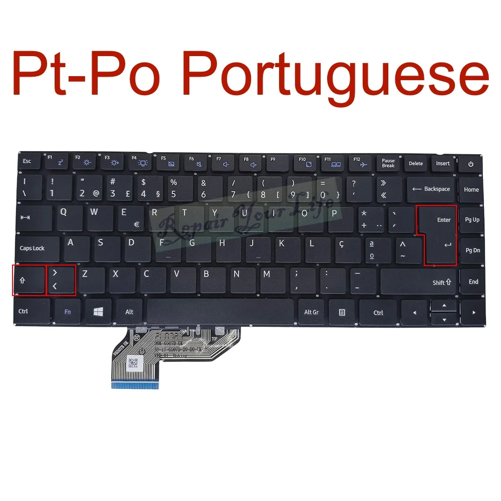 US UK Latin Portuguese Laptop Keyboard For Toshiba Satellite Pro C40-J C40-H C40-G -10P C40-G-109 C40-J-10P -11C C40-H-113 -115