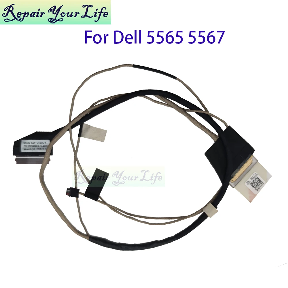 0CKGJ6 LVDS LCD Screen Flex Cable For Dell Inspiron 15 5000 5565 5567 CKGJ6 BAL20 DC02002I800