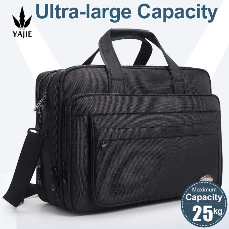 Large Capacity Briefcase Bag Men Business Bag 15.6 inch 17" 19"