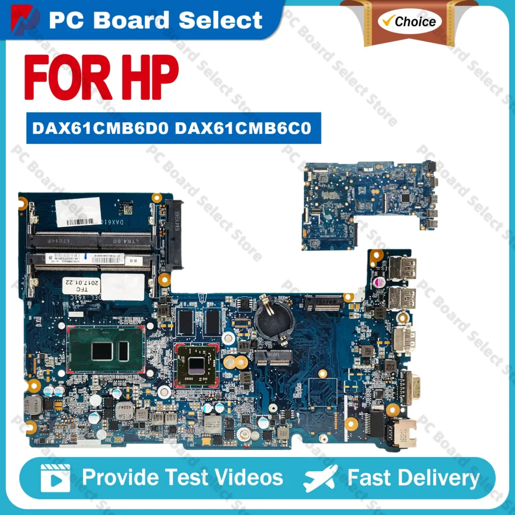 DAX61CMB6D0 DAX61CMB6C0 For HP Probook 430 G3 440 G3 I3 I5 I7-6th Gen CPU V2G GPU DDR4