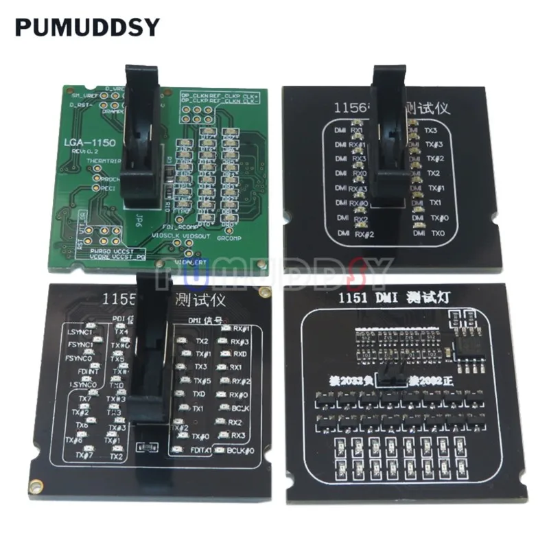 LGA1150 1151 1155 1156 CPU Socket Tester With LED Indicator DNIGEF