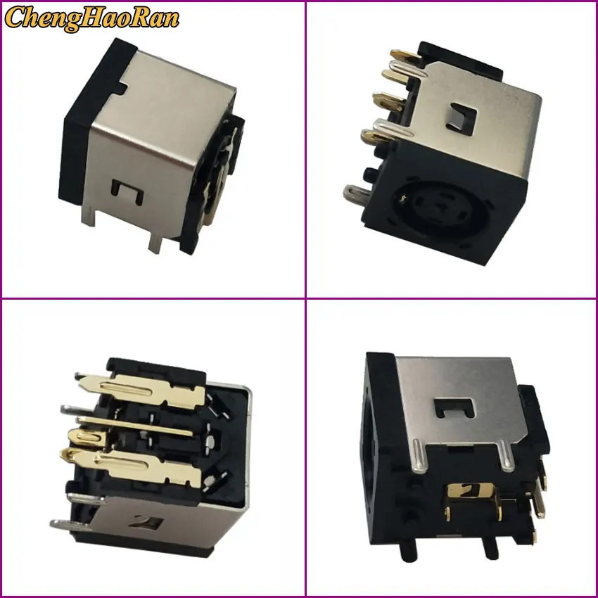 1pcs For Dell 1150 1501 XPS M170 D400 D410 M20 E5500 for HP NX6315 NC6400 2230S 7.4* 5.0mm DC Power Jack Connector