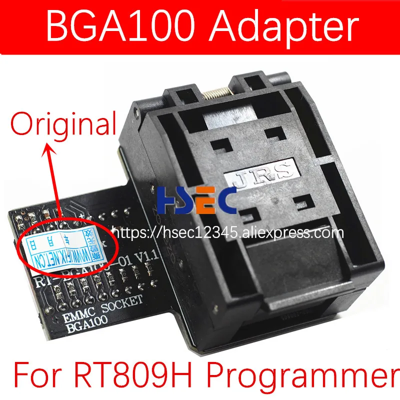 BGA100 adapter RT-BGA100-01