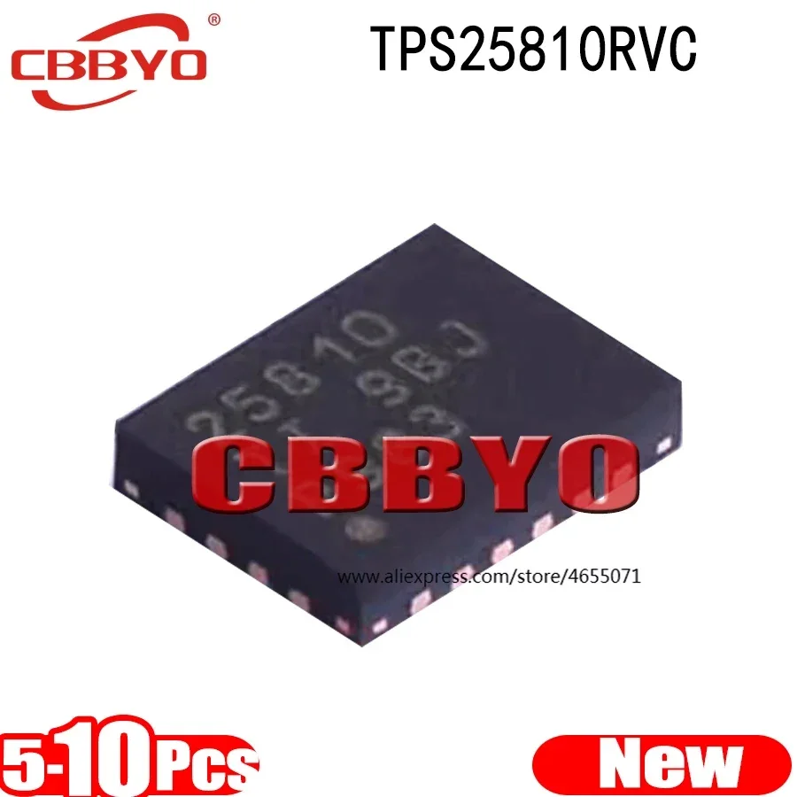 (5-10piece) 100% New 25810 TPS25810 TPS25810RVC QFN-20
