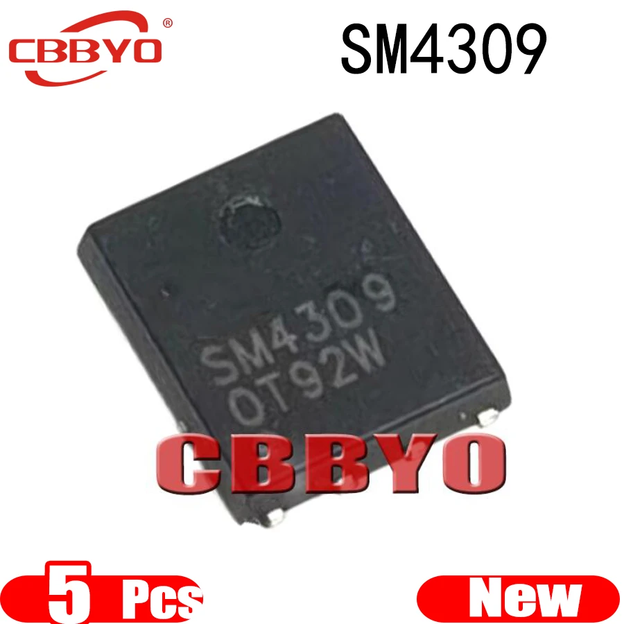 (5piece)100% New SM4309 SM4309PSKPC SM4309PSKPC-TRG QFN-8