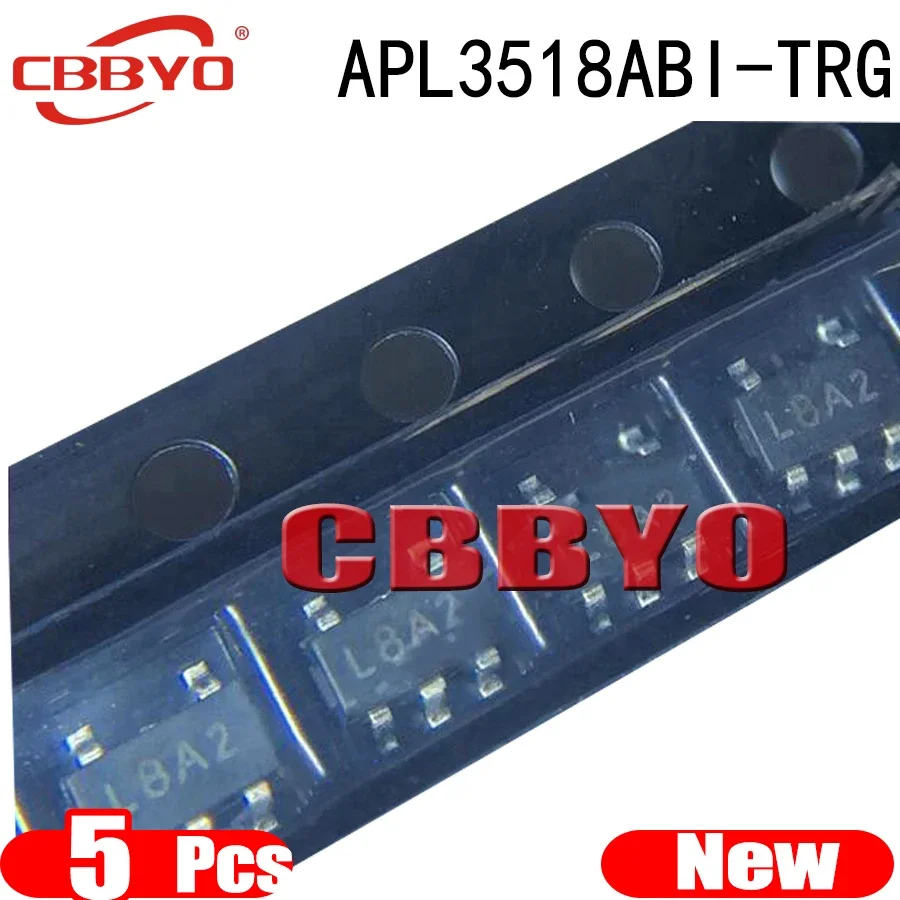 (5piece) 100% New APL3518ABI-TRG APL3518A APL3518 SOT23-5