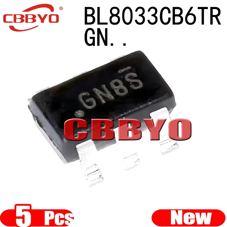 (5piece)100% New BL8033CB6TR BL8033 GN70 GN.. sot23-6